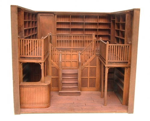 dollhouse library kit